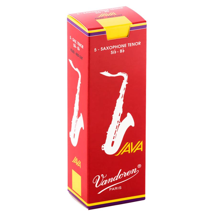 Vandoren / テナーサックスリード JAVA RED バンドレン 5枚入 ファイル