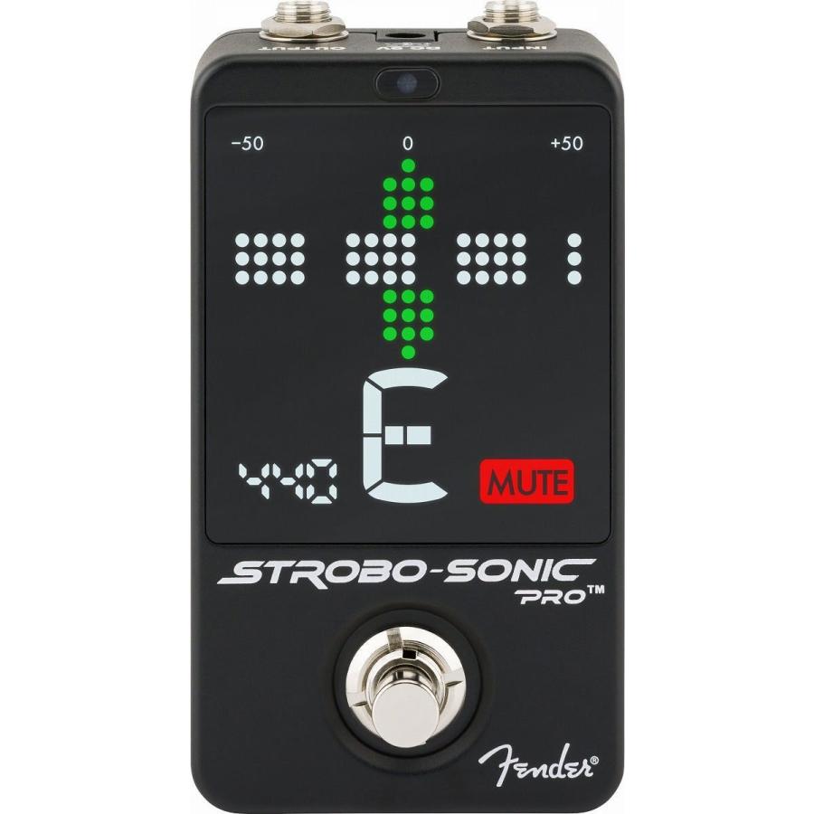 GW特価新品 FENDER Strobo-Sonic Pro チューナー ペダル Fender / Strobo-Sonic Pro Tuner Pedal チューナー ペダルチューナー