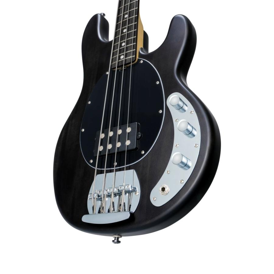 Sterling by MUSIC MAN / SUB RAY4-TBKS-R1 STINGRAY Trans Black