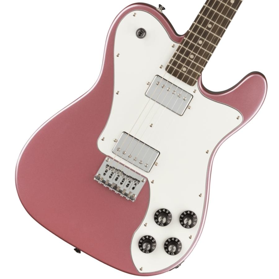 品質が完璧 Squier (福岡パルコ店)(YRK) Mist Burgundy Pickguard White Fingerboard Laurel Deluxe Telecaster Series Affinity / Fender by エレキギター