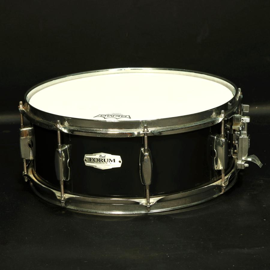 中古)PEARL / FORUM Series 14X5.5 Snare Drum Black (福岡店