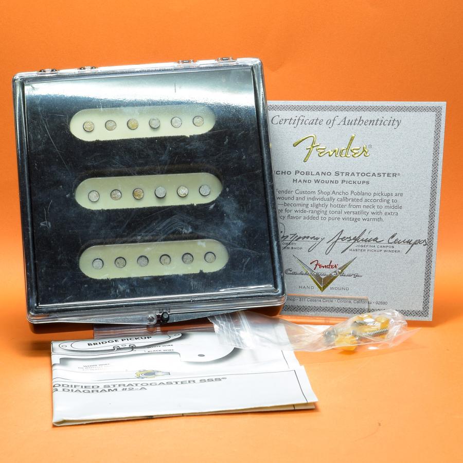 中古)Fender Custom Shop / LTD Ancho Poblano Stratocaster Pickups 