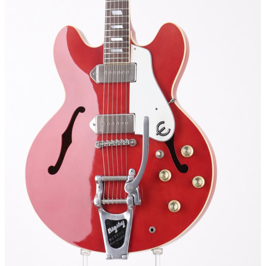ギター EPIPHONE Casino OrangeLabel BigsbyCherry 中古)EPIPHONE / Casino Orange Label Bigsby Cherry (福岡店