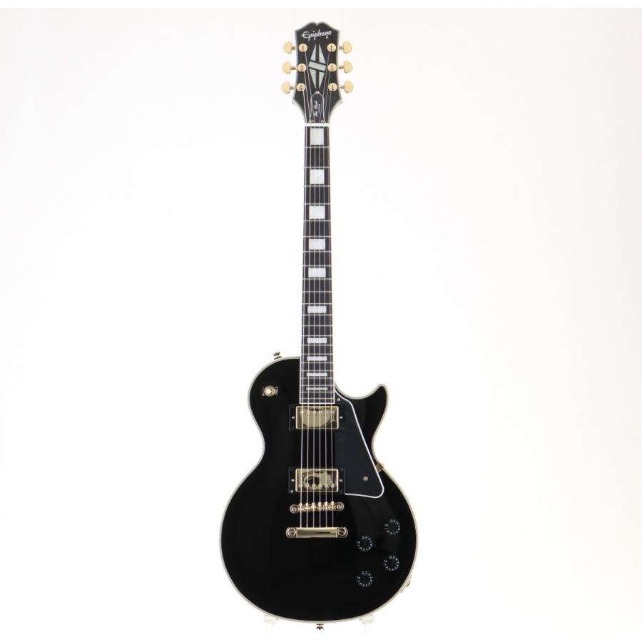 (中古)Epiphone / Inspired by Gibson Les Paul Custom Ebony (福岡店)の画像