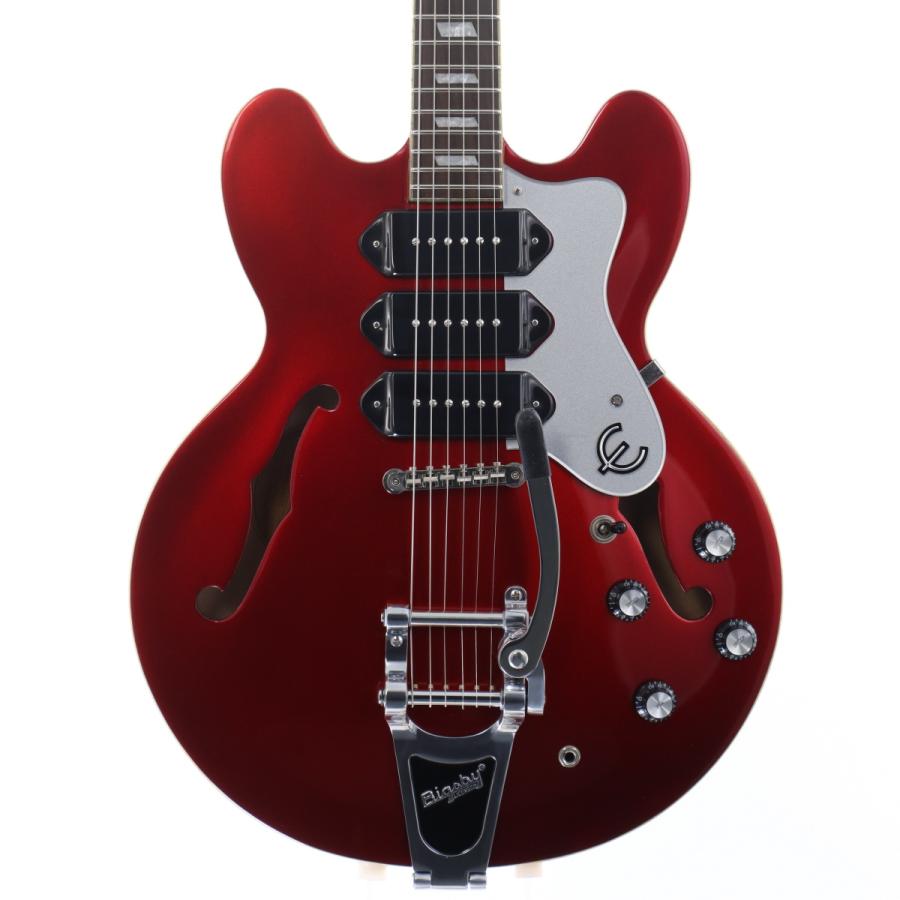 エピフォン リベエラ　P93 抜け殻 中古)EPIPHONE / RIVIERA P93 Red Pearl 【店長厳選中古目玉品