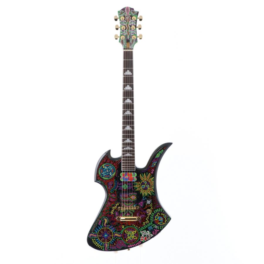 フェルナンデス MG-165X hideモデル サイケ Burny 中古)FERNANDES/BURNY / MG-165X hide Model BLK/PAINT (福岡店