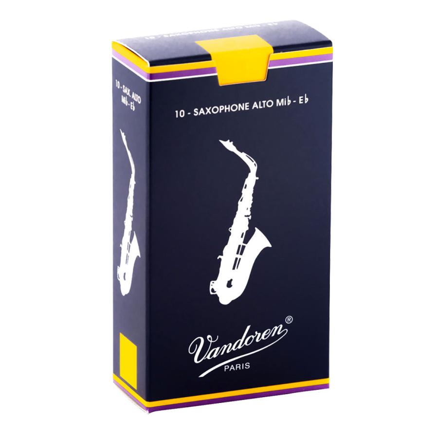 サックスリード2箱 vandoren（バンドーレン） Vandoren / アルトサックス リード 青箱 10