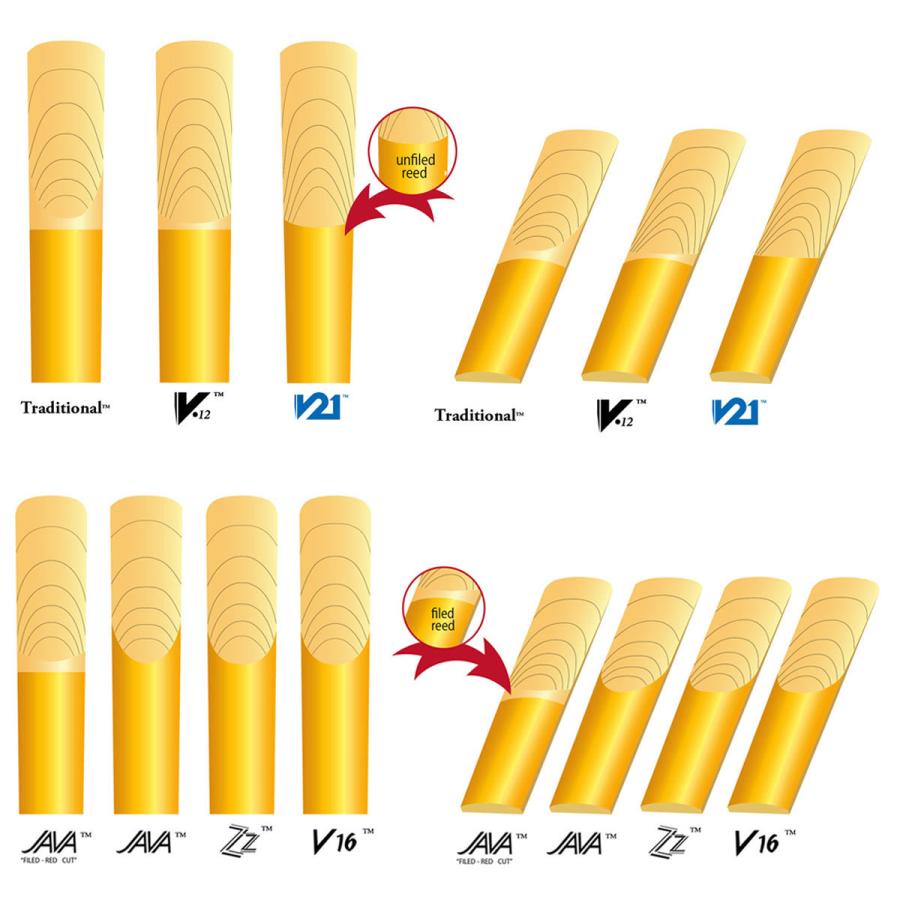 Vandoren バンドレン 青箱 アルトサックスリード 3 37枚 未開封 Vandoren トラディショナル 【硬さ：3】【青箱】 サックスリード