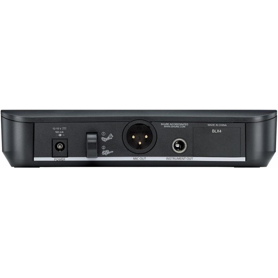 SHURE BLX4 ワイヤレスシステム SHURE（シュア） シュアー / BLX4 シングル チャンネル ワイヤレス受信