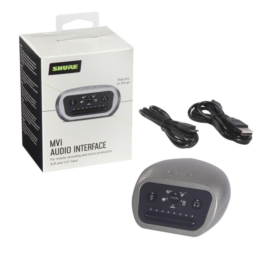 SHURE シュア / MVi (MVI-DIG-A) デジタル・オーディオ・インターフェース(お取り寄せ商品)の画像