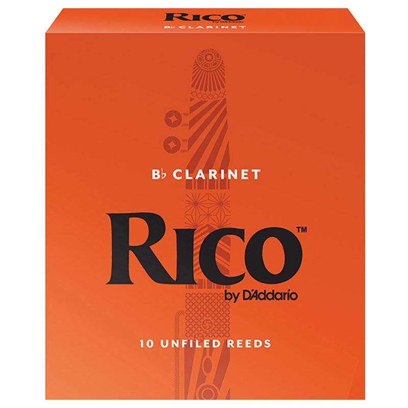 DAddario Woodwinds RICO B♭クラリネット用リード オレンジ箱 10枚入 リコ 1 ダダリオ WEBSHOP 高品質の激安 LRIC10CL2.5 2 お取り寄せ商品 最安値級価格