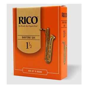 DAddario Woodwinds / RICO バリトンサックス用リード オレンジ箱 10枚入 リコ ダダリオ 3 (LRIC10BS3)(お取り寄せ商品)(WEBSHOP)｜ishibashi