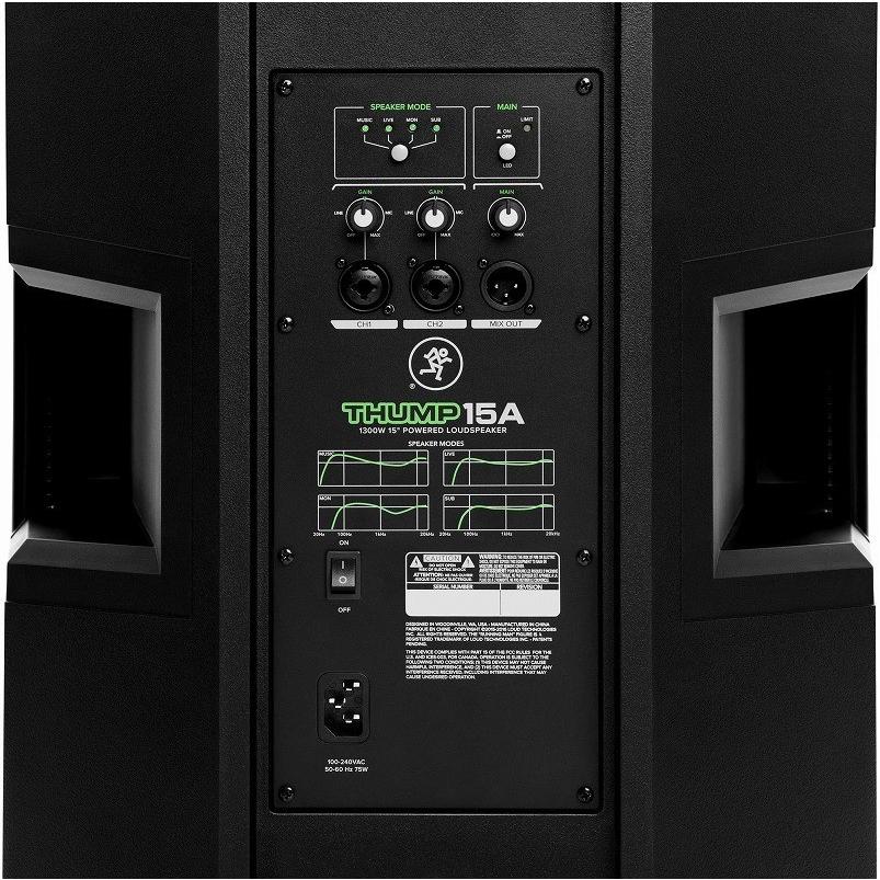MACKIE マッキー / Thump15A パワードラウドスピーカー(お取り寄せ商品