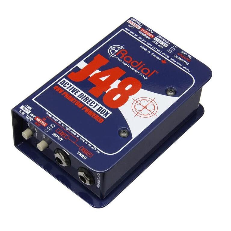 未使用品　Radial ラディアル　J48 在庫有り) [ファンタムパワー駆動のアクティブDI] Radial / J48