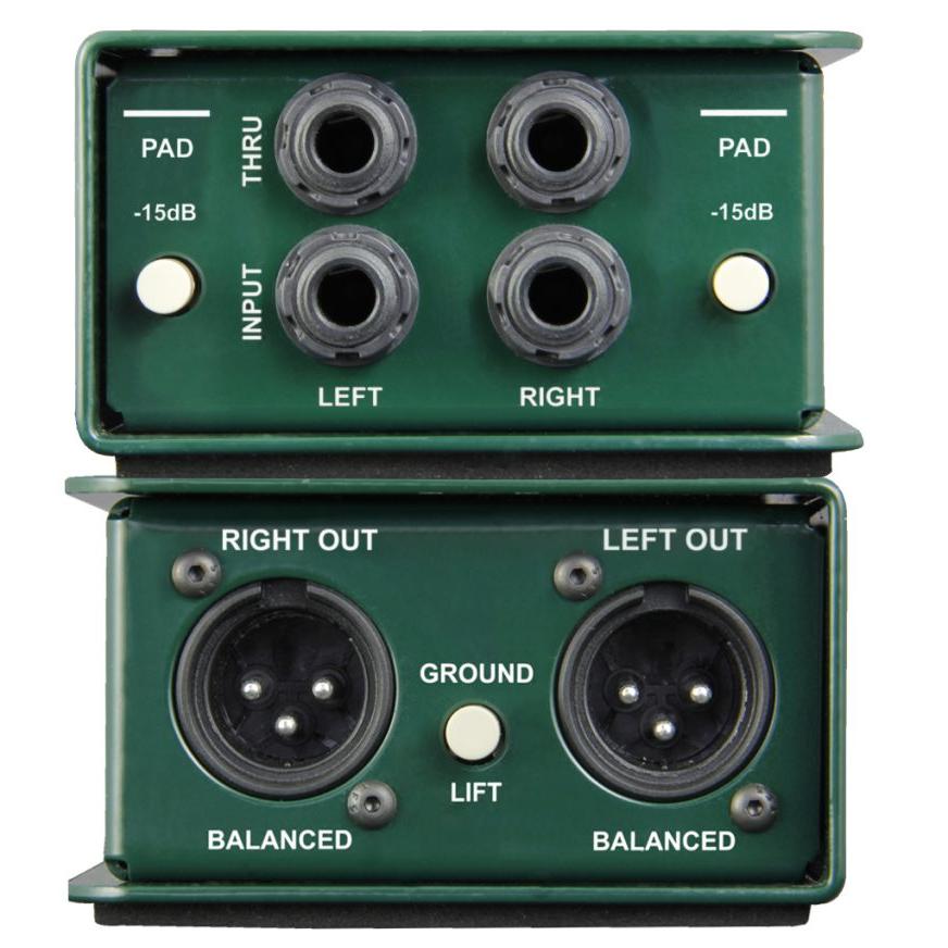 在庫有り) [パッシブDI「JDI」の2ch仕様モデル] Radial /JDI Stereo