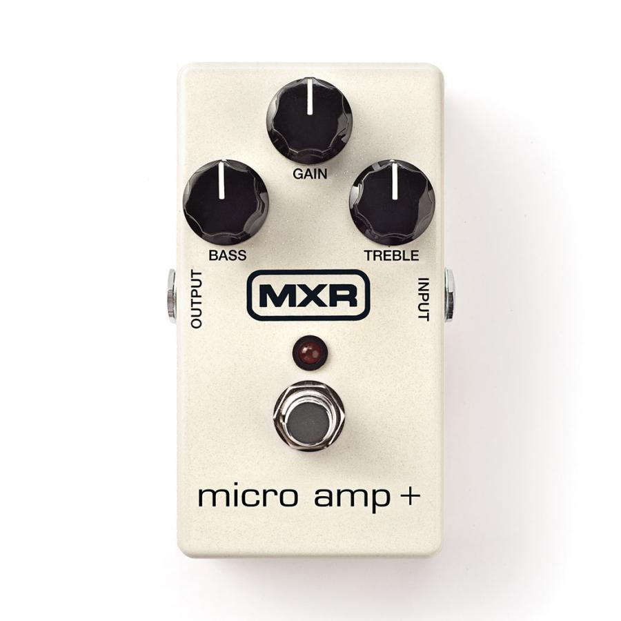 購入特典有り)MXR / M233 MICRO AMP+ プリアンプ ブースター Micro Amp