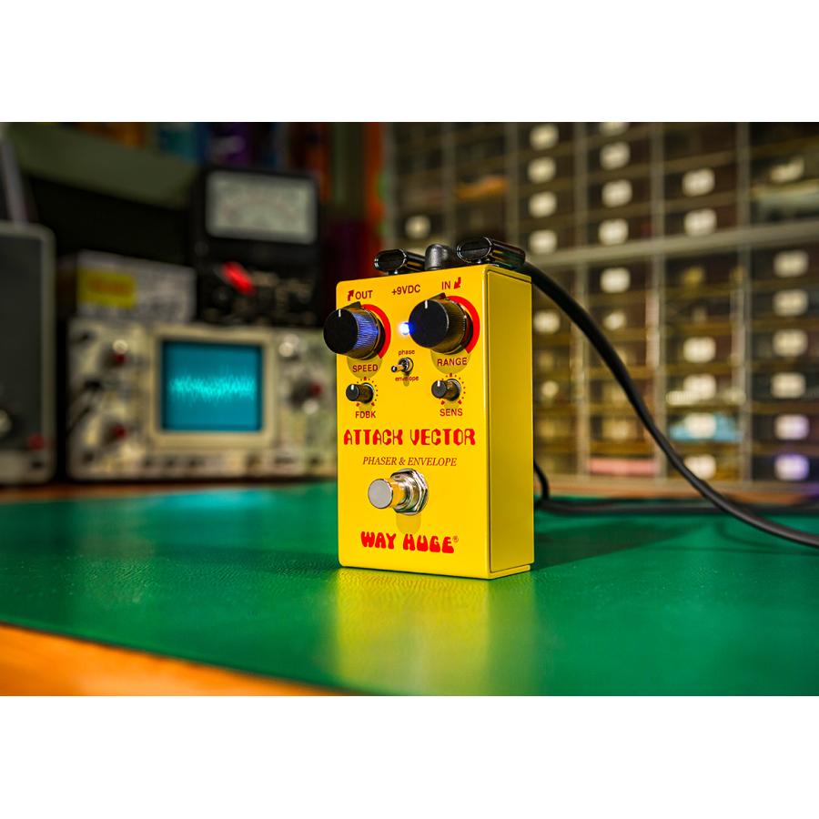 (購入特典有り)Way Huge / WM92 Smalls ATTACK VECTOR ［ベーシストにもおすすめ］フェイズシフター エンベロープフィルター(ACアダプタープレゼント)の画像