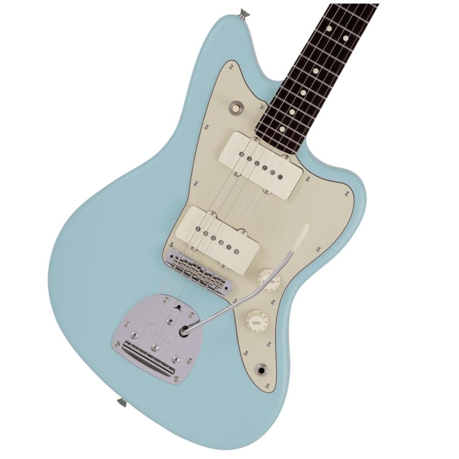 (WEBSHOPクリアランスセール)Fender / Made in Japan Junior Collection Jazzmaster Rosewood Fingerboard Satin Daphne Blue フェンダー エレキギター｜ishibashi