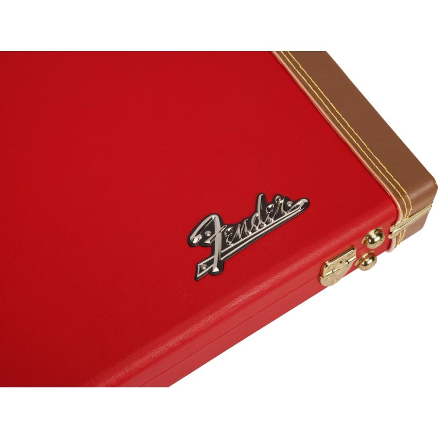 Fender / Classic Series Wood Case Strat/Tele Fiesta Red
