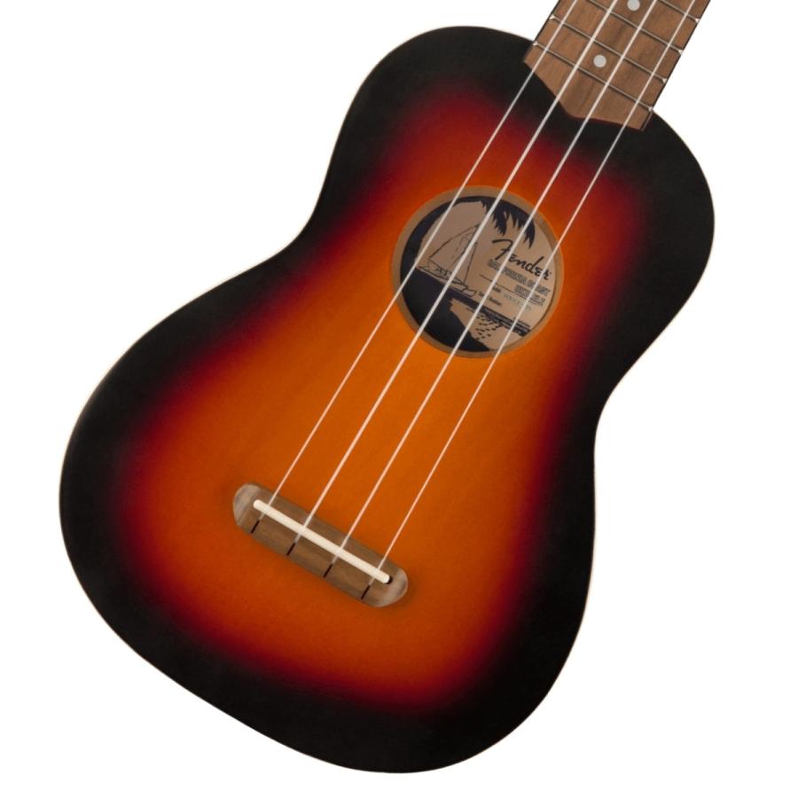 Fender / Venice Soprano Uke Walnut Fingerboard 2-Color Sunburst