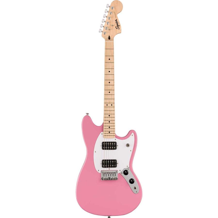 Squier by Fender / Sonic Mustang HH Maple Fingerboard White Pickguard Flash Pink スクワイヤー スクワイヤー バイ フェンダー エレキギター｜ishibashi｜02