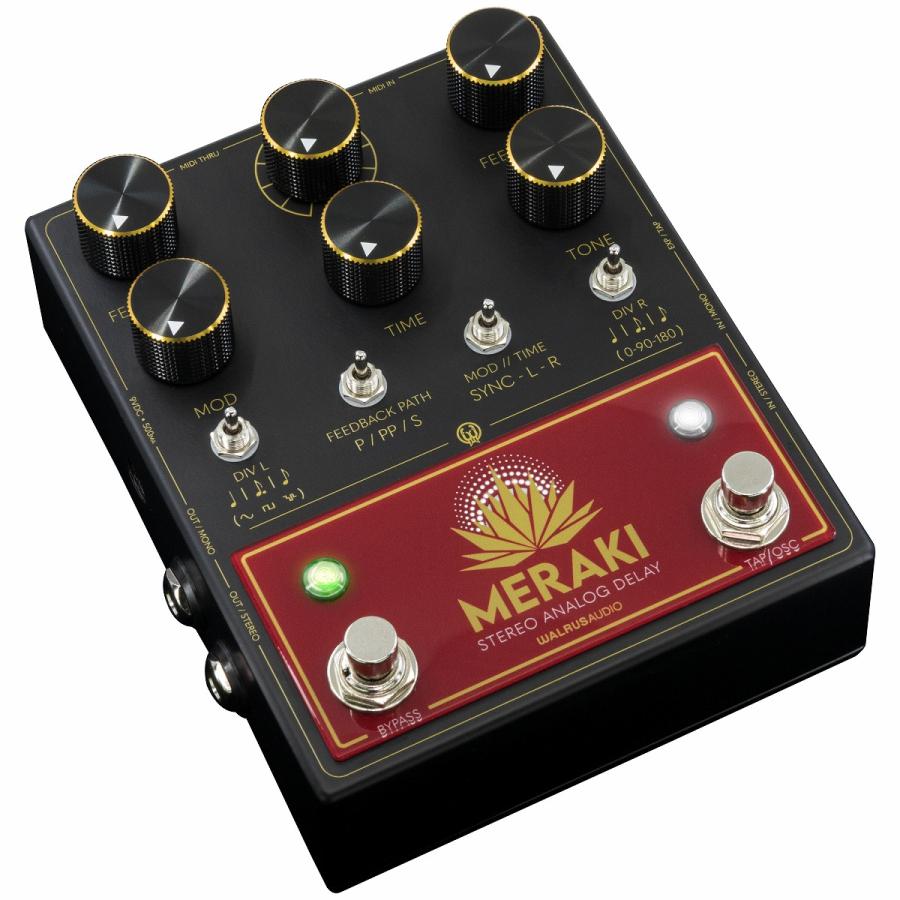 Walrus Audio / MERAKI Stereo Analog Dual Delay WAL-MERAKI ディレイ