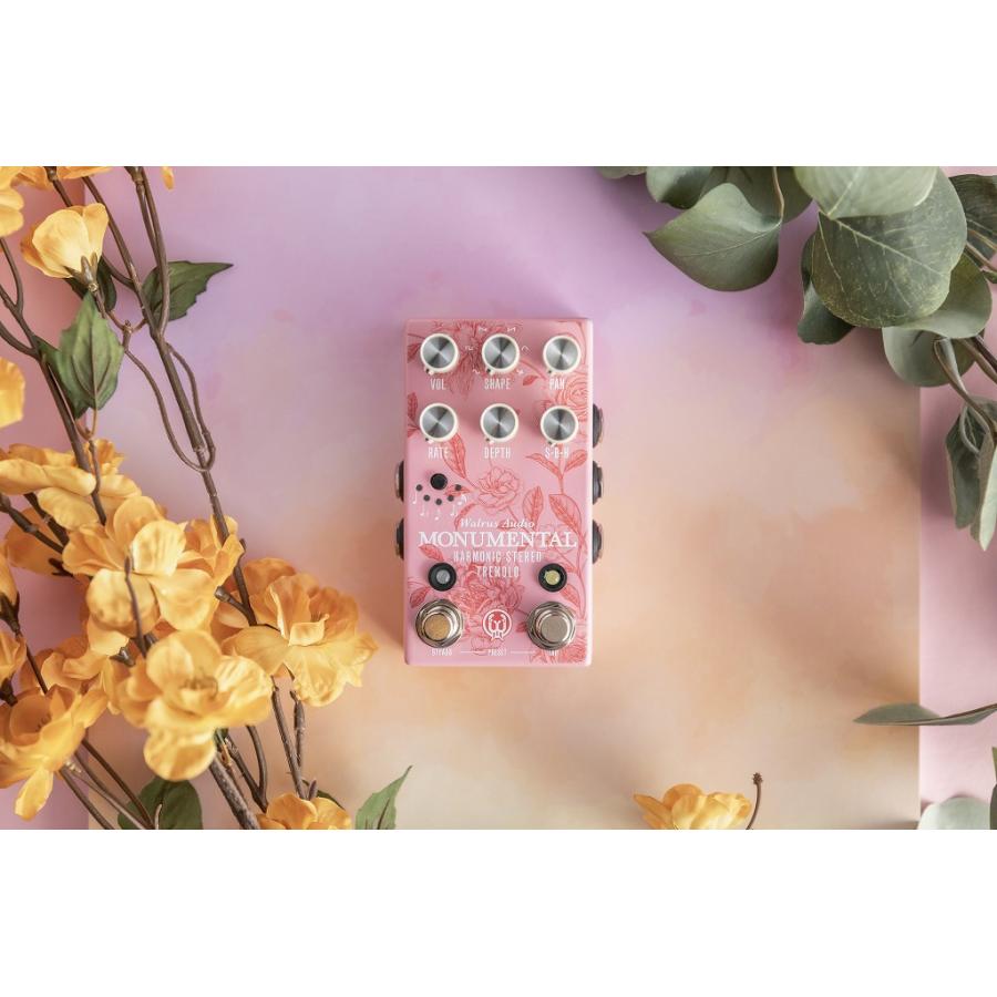 ギター Walrus Audio MONUMENT TREMOLO Floral Walrus Audio Monument V2 Floral Limited Edition– Retro Gear Shop