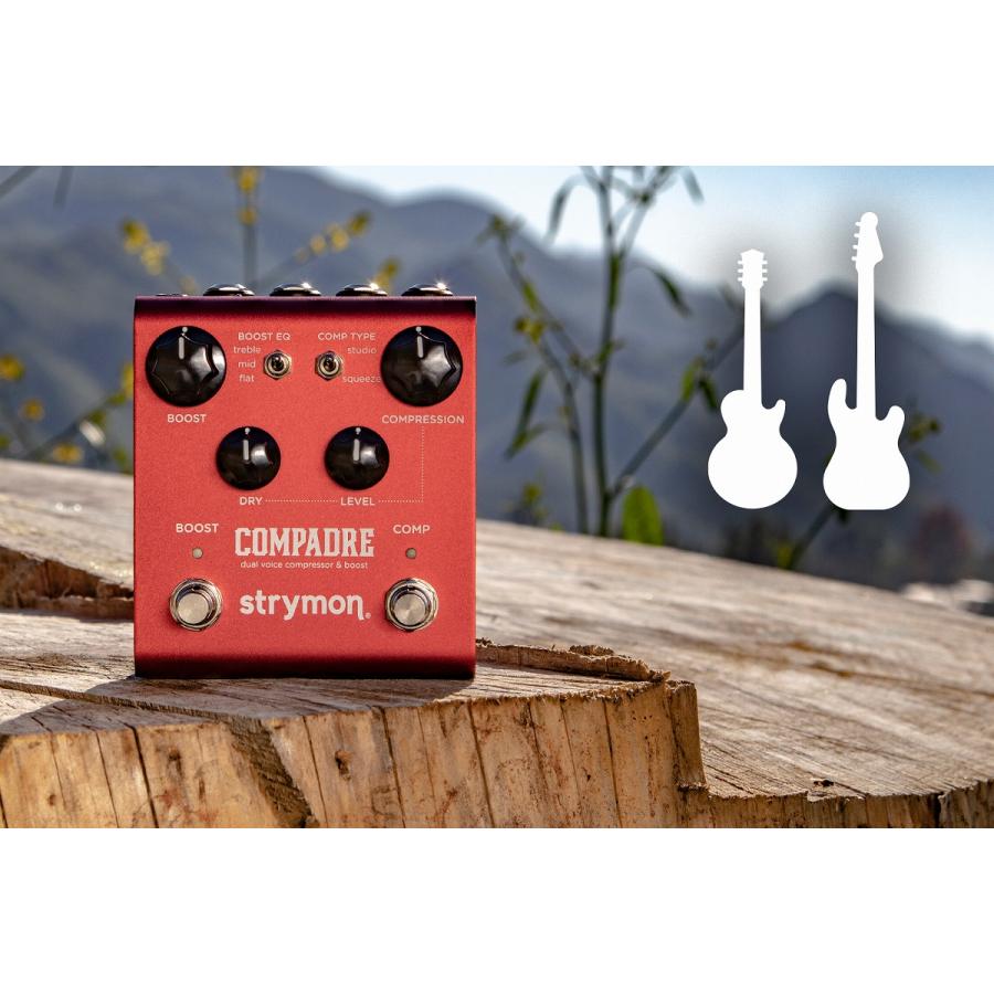 購入特典有り)Strymon / COMPADRE dual voice compressor & boost