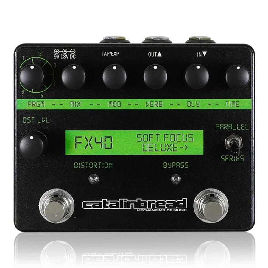 (特典有り)(オールインワンシューゲイザーペダル)  Catalinbread / SOFT FOCUS Deluxe Distortion/Delay/Reverb (国内正規品)(Fenderケーブルプレゼント)(YRK)
