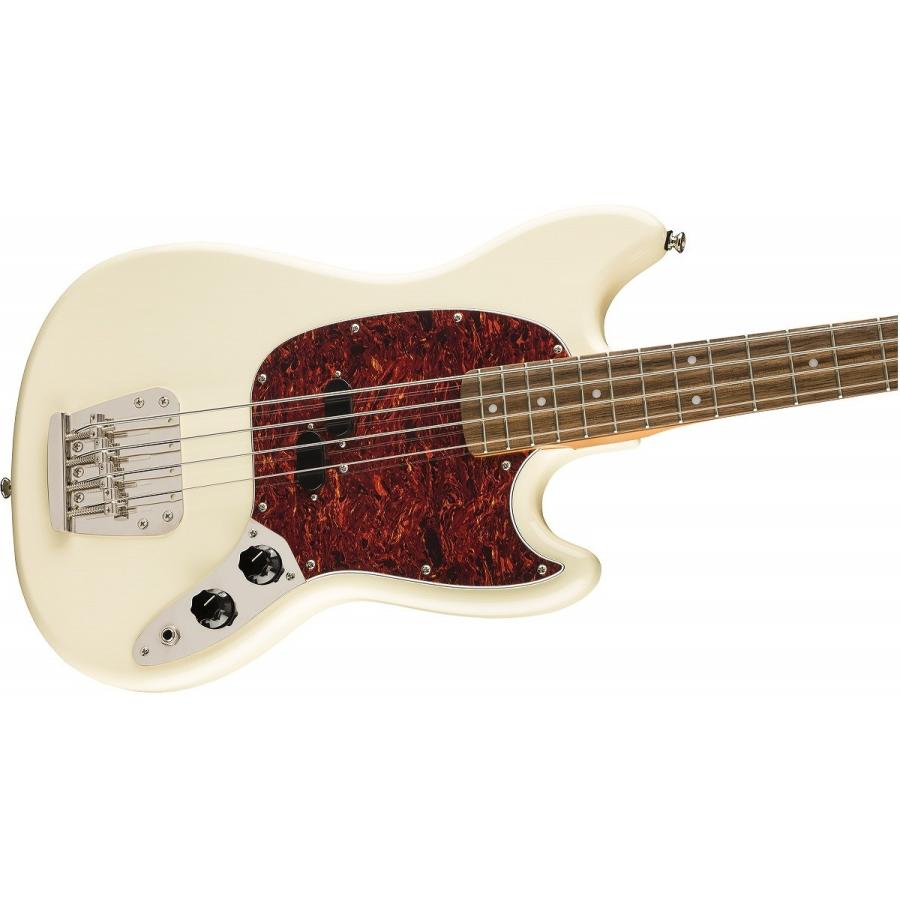 Squier by Fender / Classic Vibe 60s Mustang Bass Laurel Fingerboard Olympic White スクワイヤー バイ フェンダー エレキベース｜ishibashi｜04