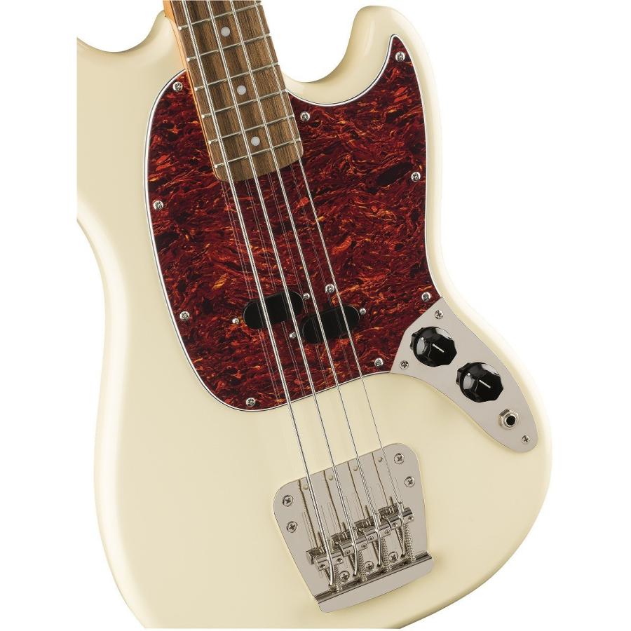 Squier by Fender / Classic Vibe 60s Mustang Bass Laurel Fingerboard Olympic White スクワイヤー バイ フェンダー エレキベース｜ishibashi｜05