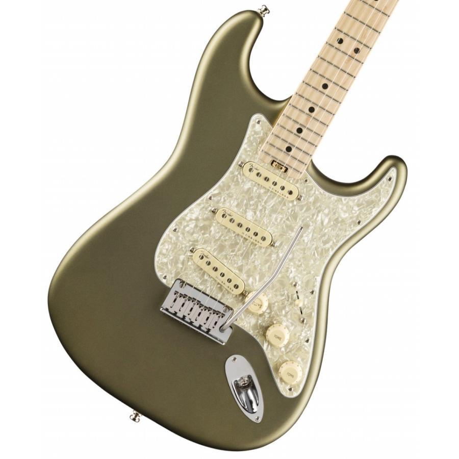 Fender USA / American Elite Stratocaster Satin Jade Pearl Metallic