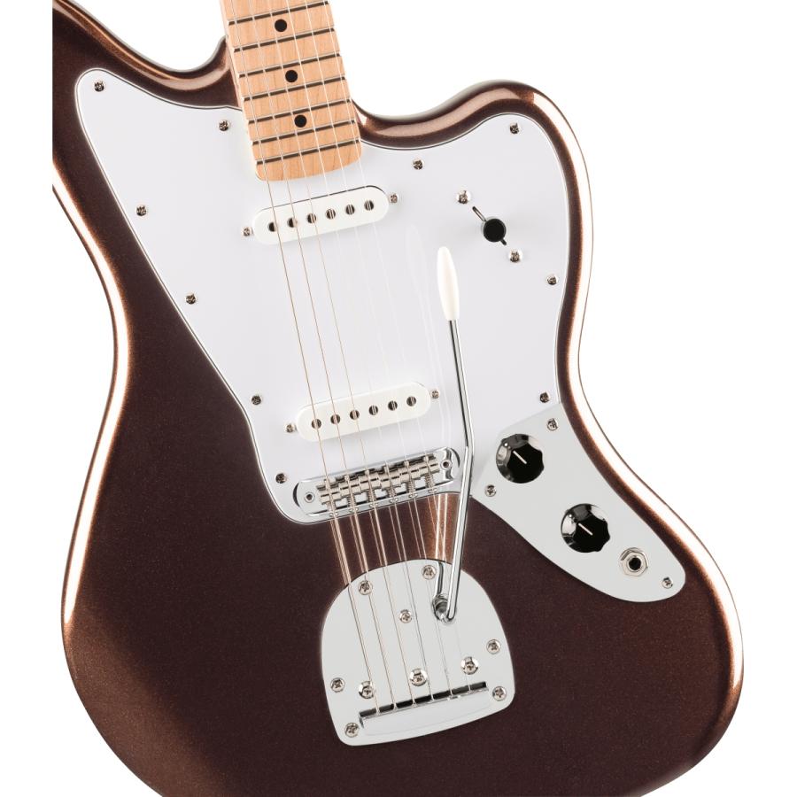 by Fender / Affinity Series Jaguar Maple Fingerboard White Pickguard Mystic Metallic Brown スクワイヤー 【ＧＬ】