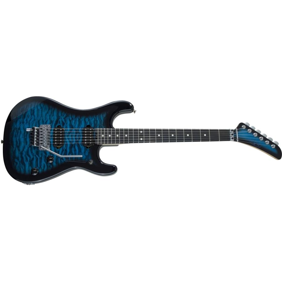 EVH / 5150 Series Deluxe Ebony Fingerboard Transparent Blue Burst