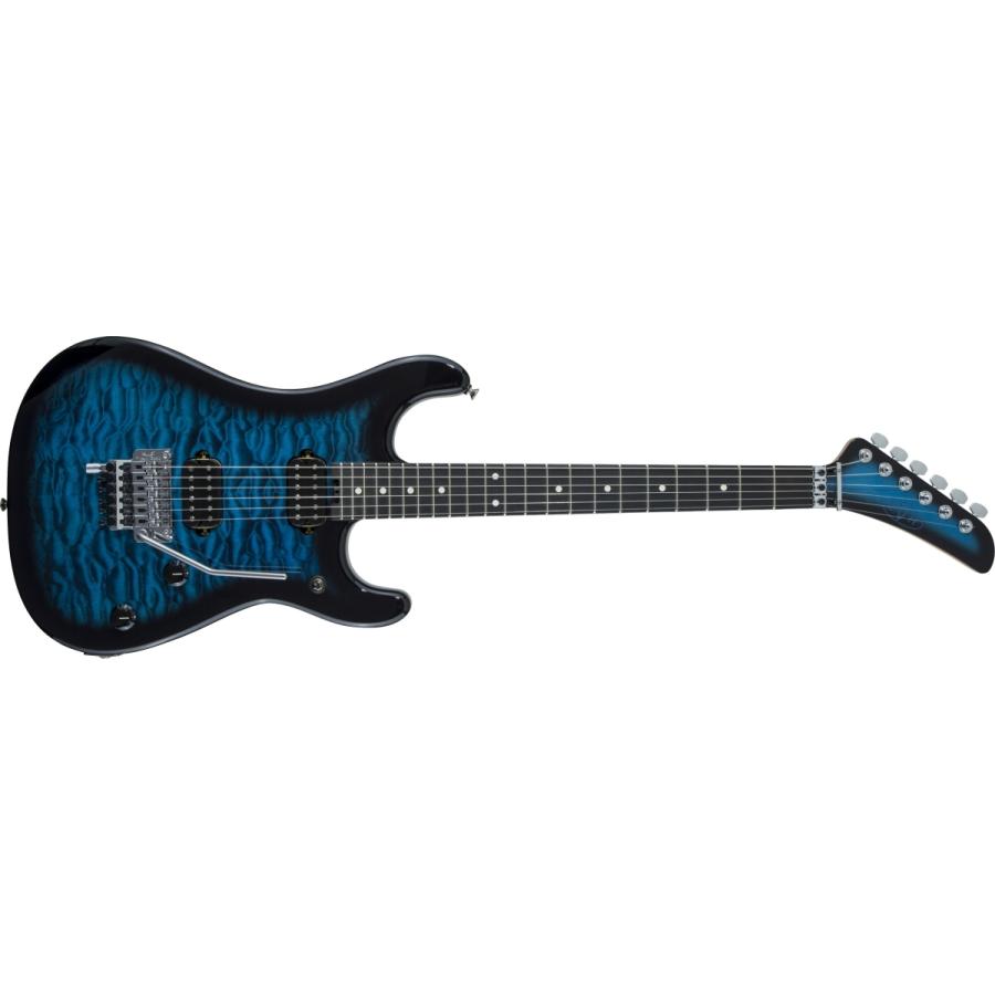 【ほぼ未使用】EVH 5150 Series Deluxe エボニー指板 EVH / 5150 Series Deluxe Ebony Fingerboard Transparent Blue Burst