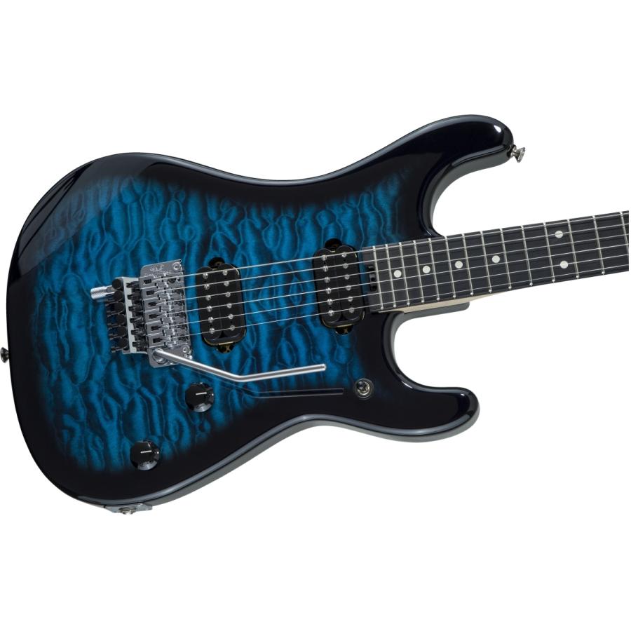 EVH / 5150 Series Deluxe Ebony Fingerboard Transparent Blue Burst