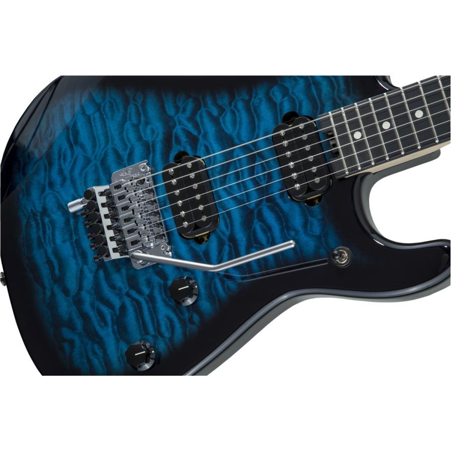 EVH / 5150 Series Deluxe Ebony Fingerboard Transparent Blue Burst
