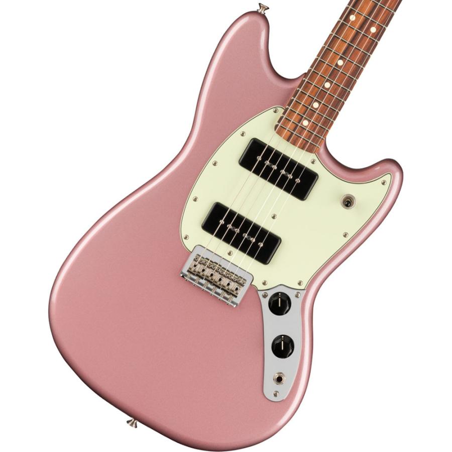 (WEBSHOPクリアランスセール)Fender / Player Mustang 90 Pau Ferro Fingerboard Burgundy Mist Metallic フェンダー エレキギター (新品特価)｜ishibashi