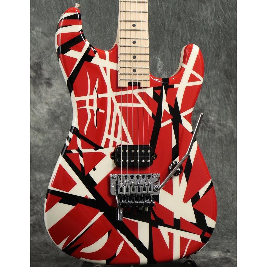 EVH / Striped Series Red with Black Stripes ストライプド イー
