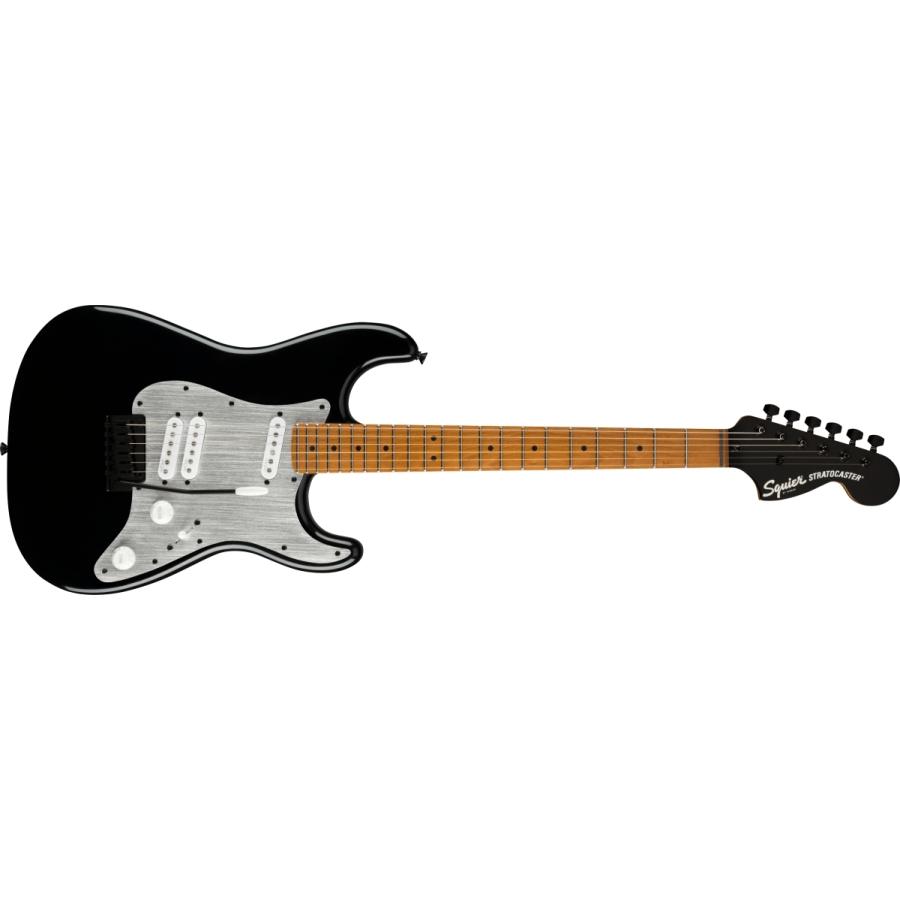 (WEBSHOPクリアランスセール)Squier/Contemporary Strato Special Roasted Maple/FB Silver Anodized Pickguard Black スクワイヤー エレキギター｜ishibashi｜02