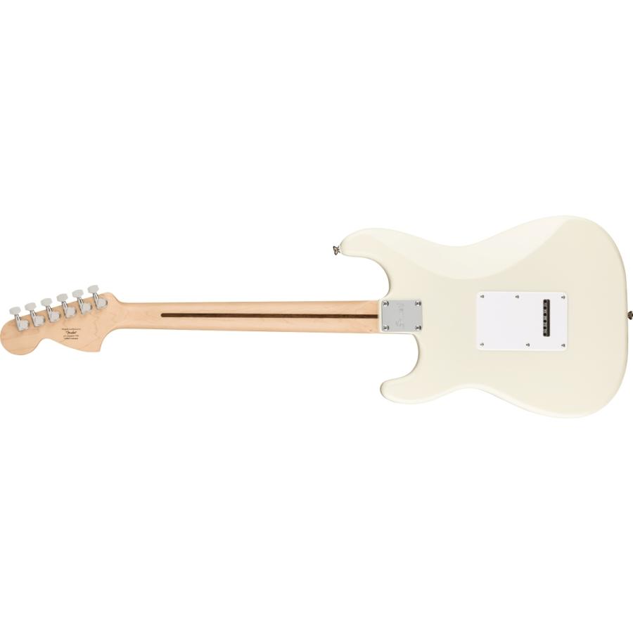 Squier by Fender / Affinity Series Stratocaster Maple Fingerboard White Pickguard Olympic White スクワイヤー バイ フェンダー エレキギター｜ishibashi｜03
