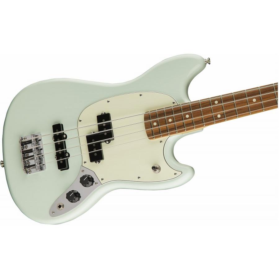 Fender Mexico / Mustang Bass PJ Pau Ferro Fingerboard Sonic Blue 
