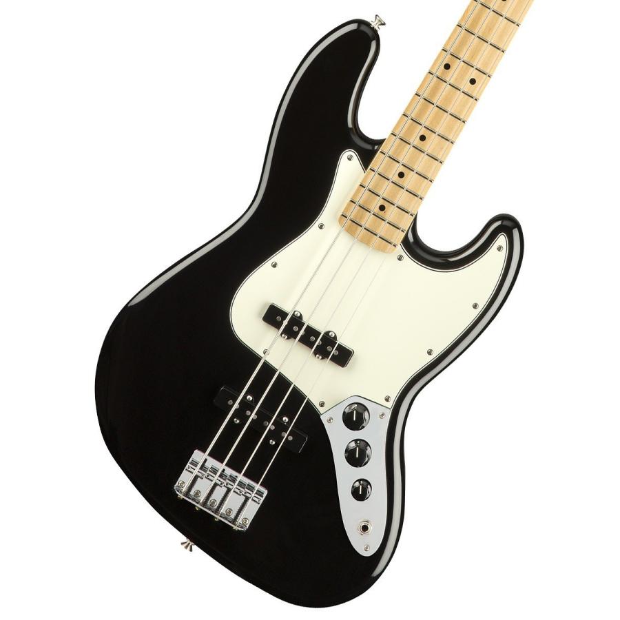 Fender / Player Series Jazz Bass Black Maple フェンダー エレキベース (新品特価)(OFFSALE)｜ishibashi