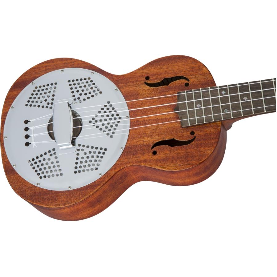 / G9112 Resonator-Ukulele with Gig Bag Ovangkol Fingerboard Biscuit Cone Honey Mahogany 【tennessee】 Stain グレッチ