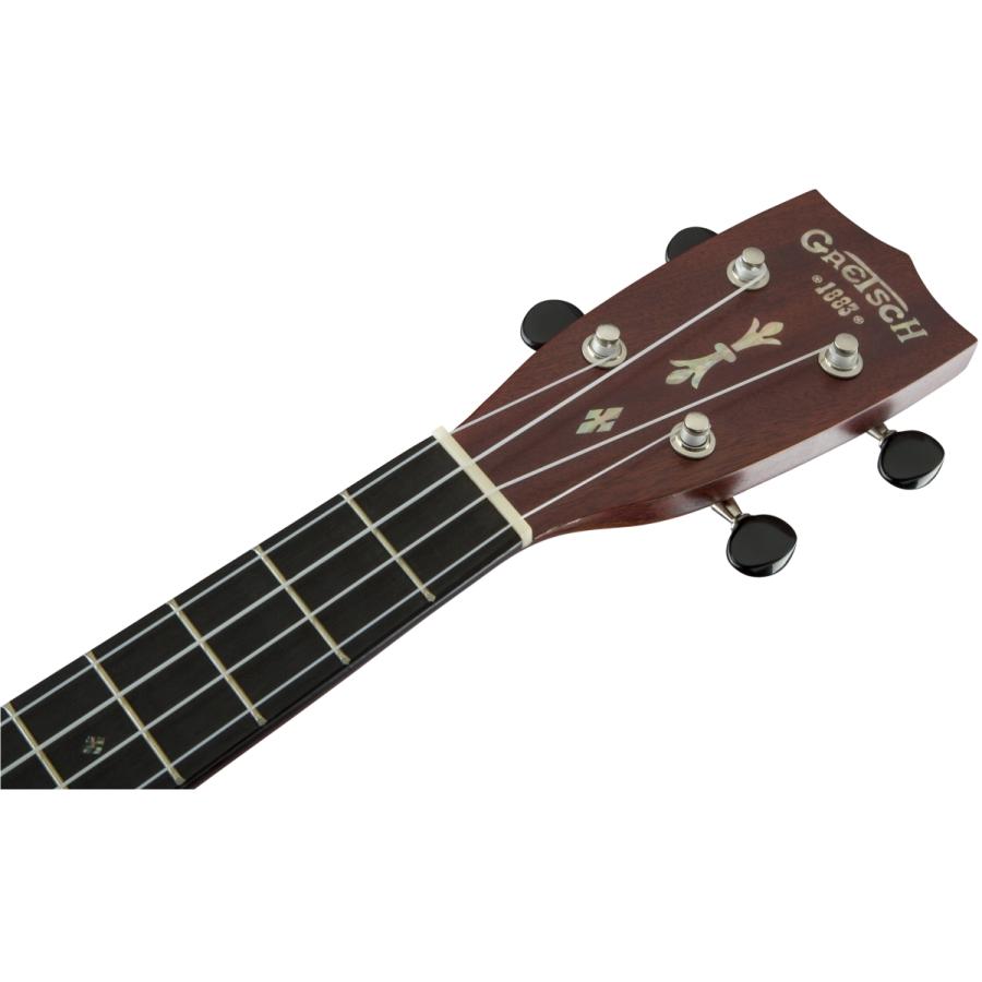 / G9112 Resonator-Ukulele with Gig Bag Ovangkol Fingerboard Biscuit Cone Honey Mahogany 【tennessee】 Stain グレッチ