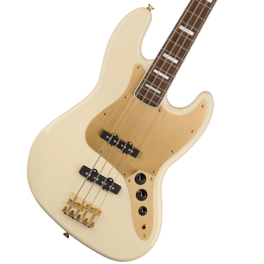 Squier Squier / 40th Anniversary Jazz Bass Gold Edition Laurel