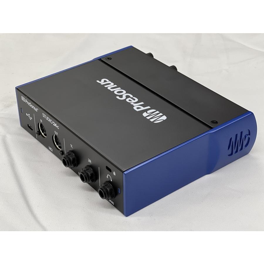 PreSonus プレソナス / Studio 24c USB Type-C オーディオ/MIDIインターフェース(デモ使用特価)の画像