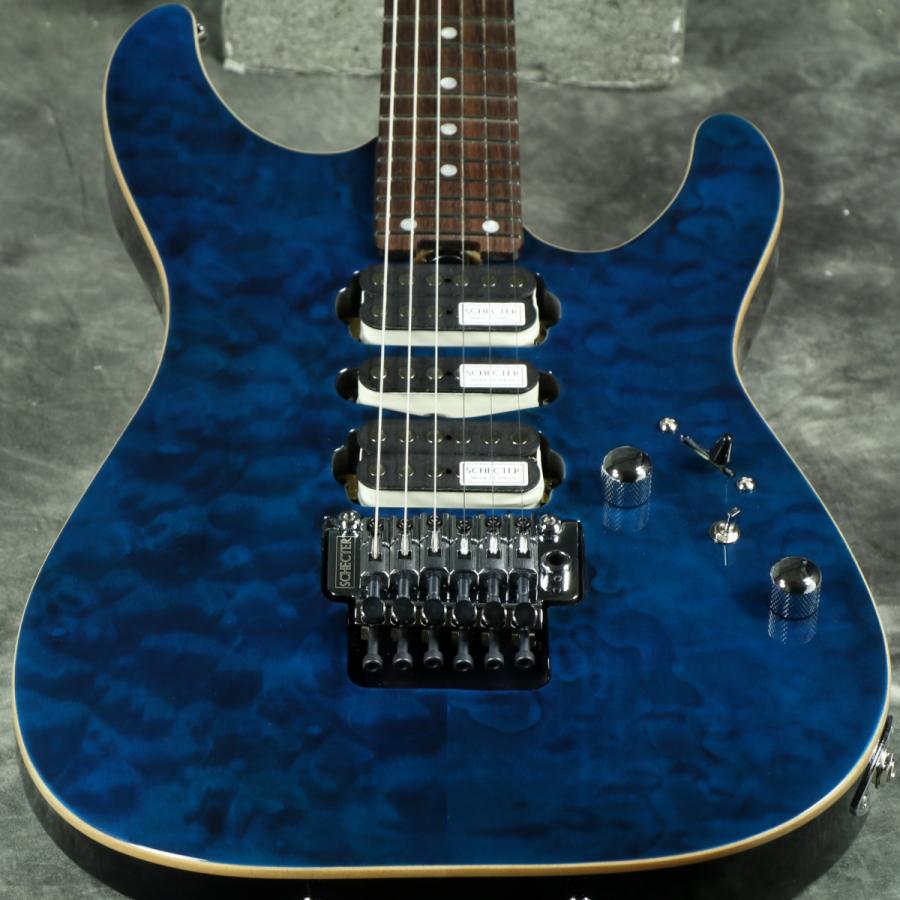 schecter nv-3-24-al see thru Blue