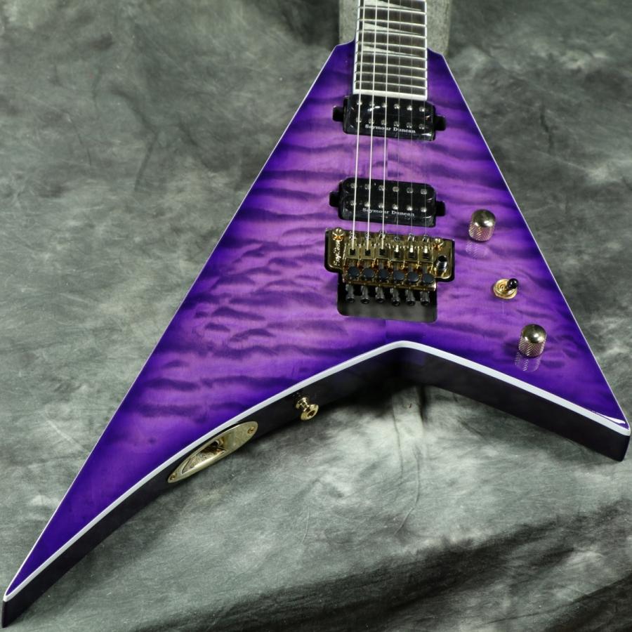 【予約販売品】 Jackson (/+6972716327334)(YRK) (3.23kg)(S/N:ISJ2107878) Purple Transparent Fingerboard Ebony RR24Q Rhoads Series Pro / エレキギター