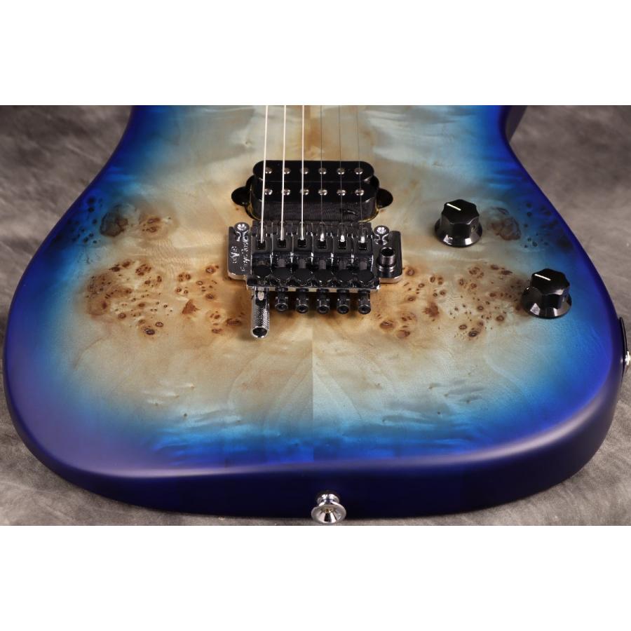 (WEBSHOPクリアランスセール)EVH / 5150 Series Deluxe Poplar Burl Ebony Fingerboard Aqua Burst (3.68kg)(S/N EVH2202681)(OFFSALE)｜ishibashi｜11